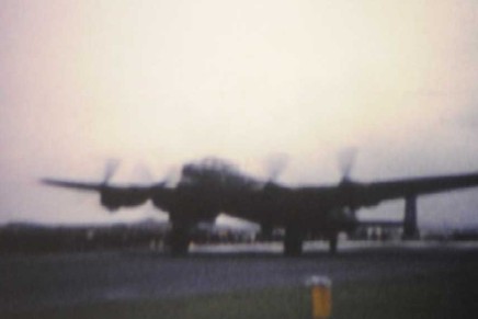 Cine Film of Lancaster Bomber KM?