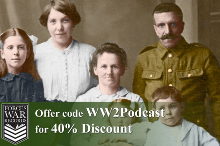 Forces War Records – Offer code “WW2Podcast” for 40% discount